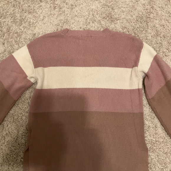 Anthropologie Love + Harmony Colorblock Knit Pullover. Size: M. Multi. - Picture 7 of 9